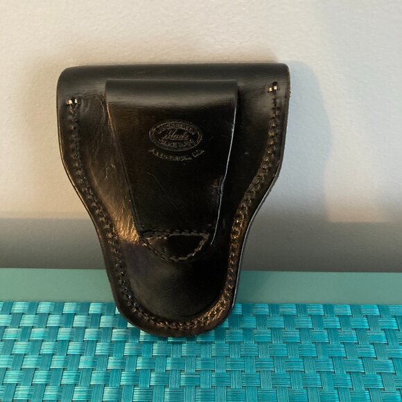 Vintage Police Handcuff Case with Belt Loop NOS Bucheimer - Picture 6 of 9